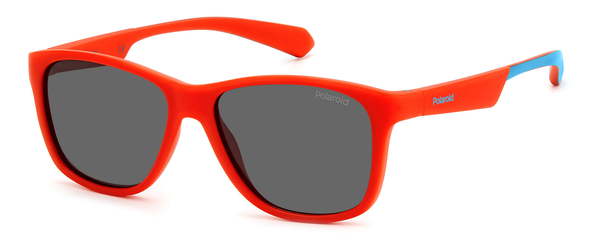 POLAROID-KIDS-8052/S IWK*M9 MATTE RED BLUE(GREY POLARIZED 47*13, Rojo, hi-res 0